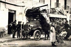Tenes - Depart du Courrier